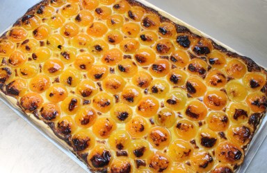 Tarte abricot
